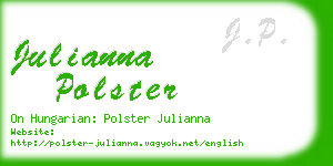 julianna polster business card